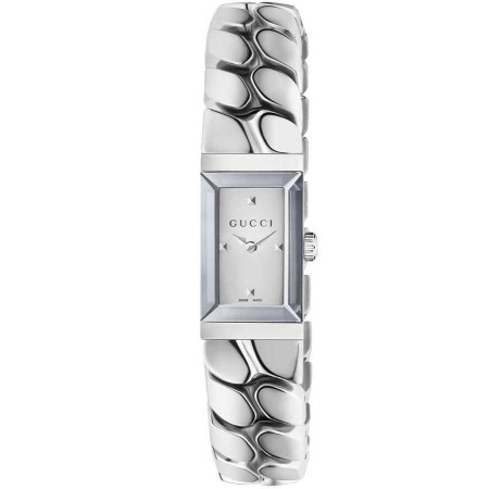 Orologio Gucci G-Frame Collection rettangolare acciaio - YA147501