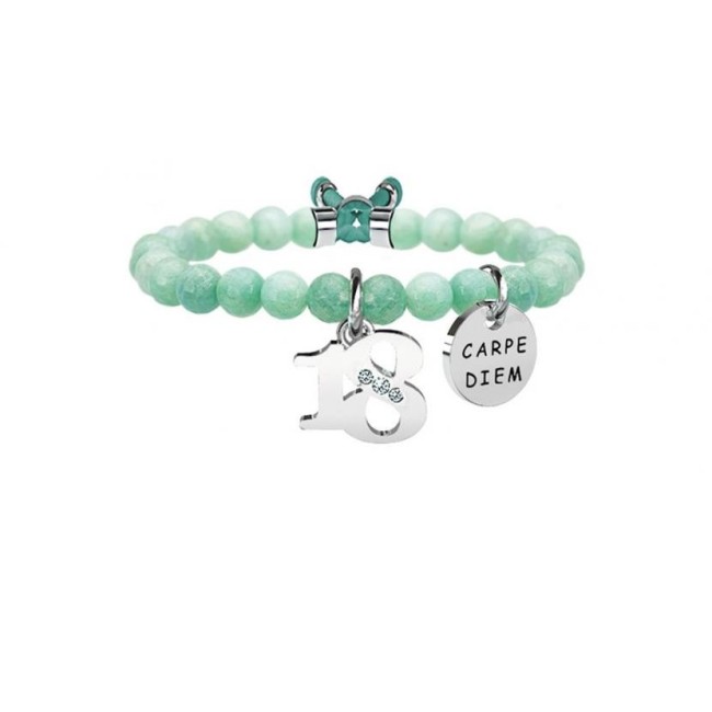 Kidult woman bracelet 18th Amazonian stones - 731132