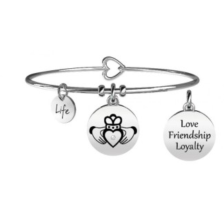 Kidult woman's bracelet Claddagh - 731069