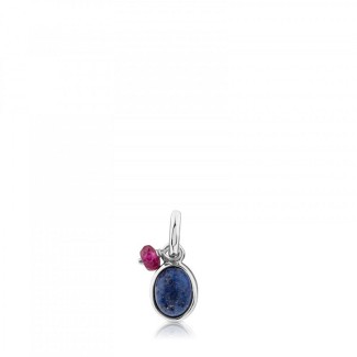 Tous silver pendant and dumortierite - 712314640