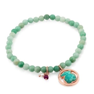 Bracciale Tous Camille amazzonite verde con elastico - 712161610