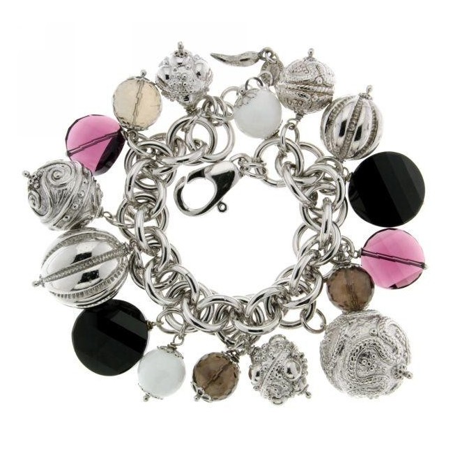 Silver bracelet Beads-GR6861