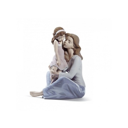 Scultura Lladrò Mommy's little Girl in porcellana - 01008623