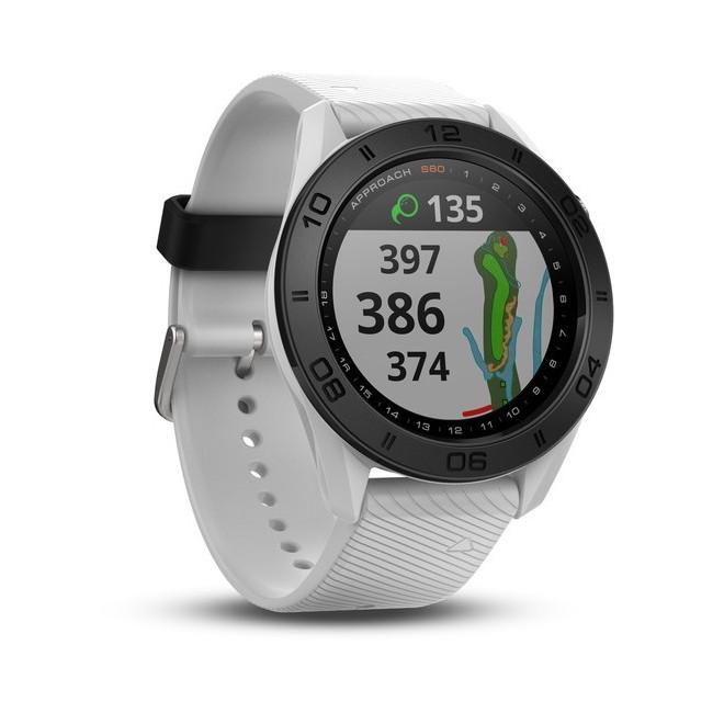 Orologio Garmin Approach S60 bianco lo Smartwatch per il Golf 0100170201