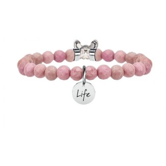 Kidult Rose Rodonite Pink Bracelet - 731157