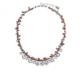 Necklace A Fuego One de50 - COL1203ROJMTL0U