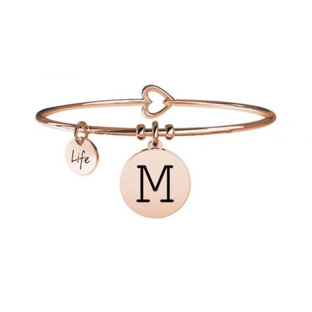 Kidult Woman Bracelet Initial M Rose - 731014M
