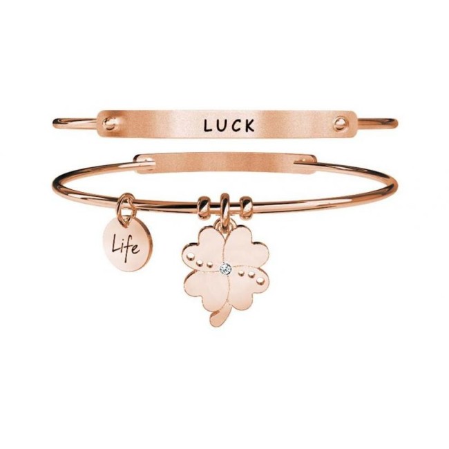 Kidult Woman Bracelet Quadrifoglio rosè - 731033