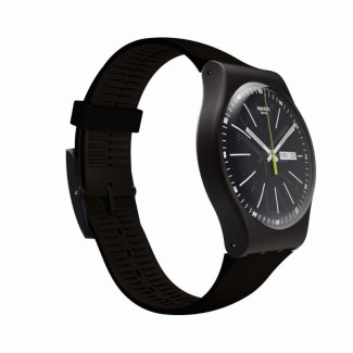 Swatch New Gent Blue Browny Uhr - SUOC704