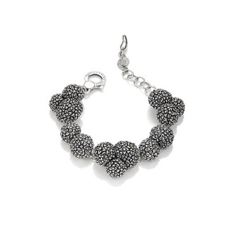Raspini Bracciale Fiore d'Alba argento brunito - 9766