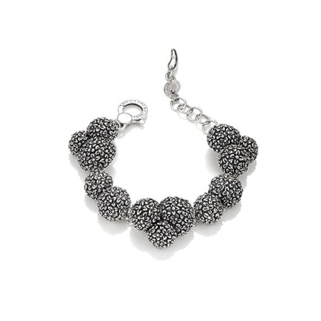 Raspini Bracciale Fiore d'Alba argento brunito - 9766