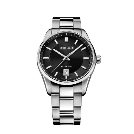 Louis Erard Heritage Sport Automatische Schwarzuhr - 69101AA32M