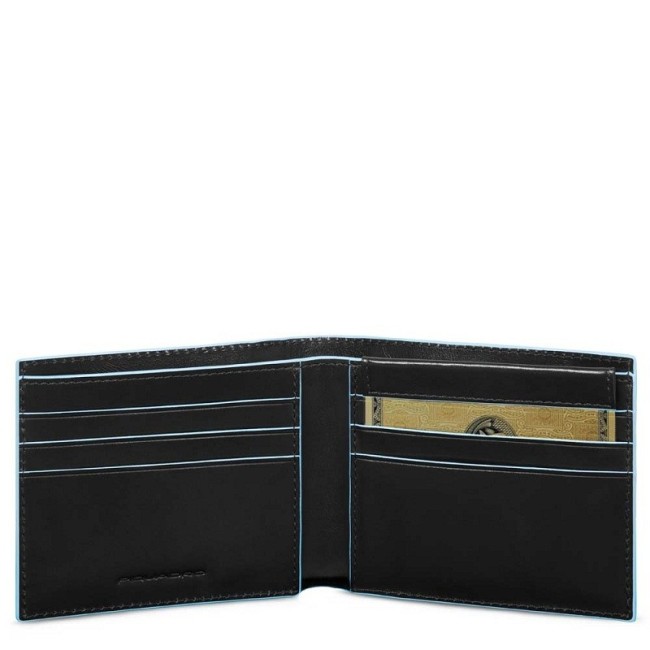 Men's Wallets Piquadro Blue Square black - PU3891B2R / N