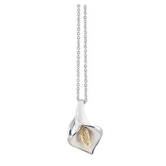 Calla Lily Necklace Melody-NPE0141Z 2
