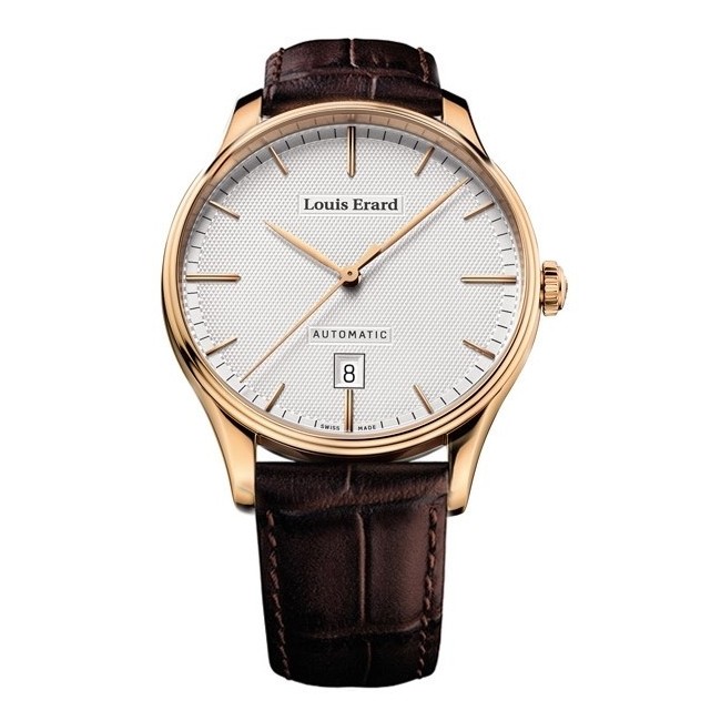 Orologio Louis Erard Heritage Automatico rosè pelle - 68287PR31