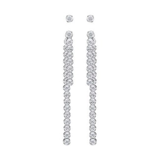 Orecchini Swarovski Subtle Jacket pendenti componibile - 5224174