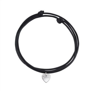 Lanyard Necklace Salvini Minimal pop heart pendant with brilliant