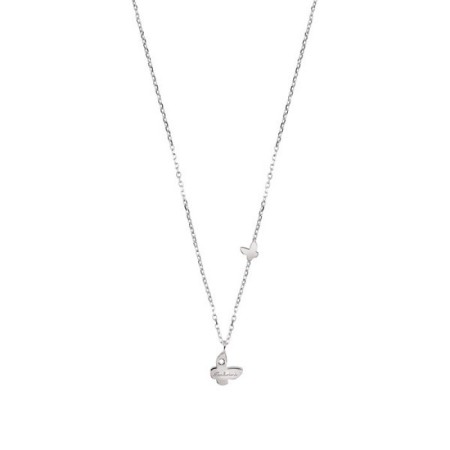 Salvini Halskette Be Happy Chic Anhänger Schmetterling mit Diamant