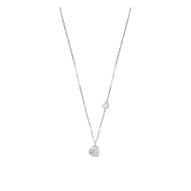 Salvini Necklace Be Happy Chic Heart Pendant With Brilliant - 20060187