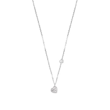 Salvini Necklace Be Happy Chic Heart Pendant With Brilliant - 20060187