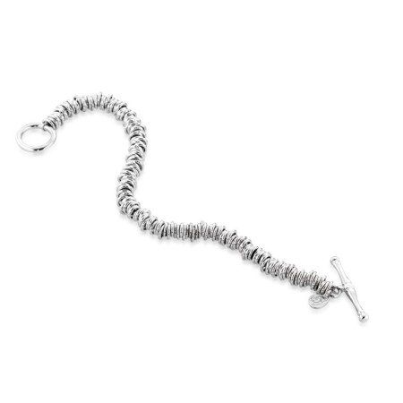 Bracciale Tsars con cerchietti in argento AS-5