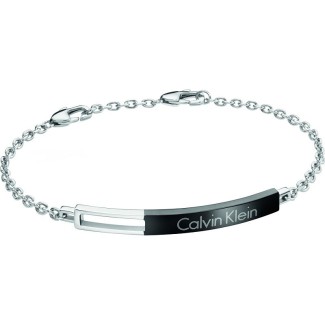Ck Man Armband mit Kette Platte - KJ7RBB200100