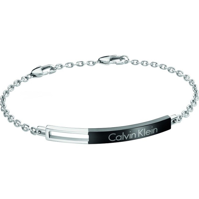 Ck Man Armband mit Kette Platte - KJ7RBB200100