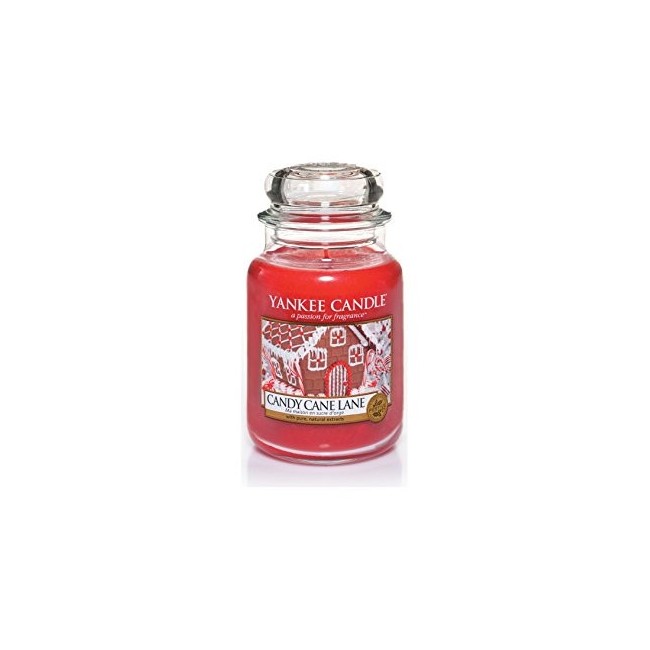 Candela Yankee Candle Candy Cane Lane giara grande 1308384E