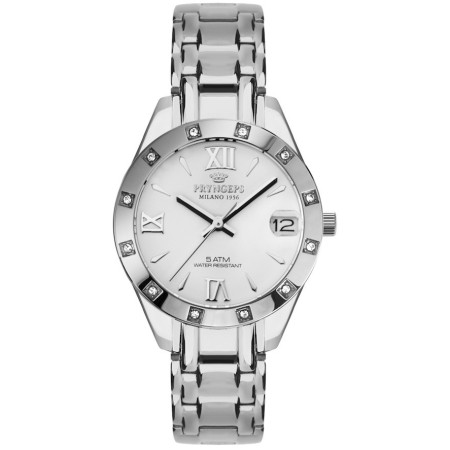 Women's watch Pryngeps Luxury white dial - A1039