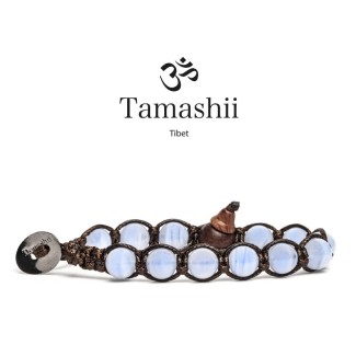 Tamashii Armband Himmlischer Flieder Chalcedon BHS900-184