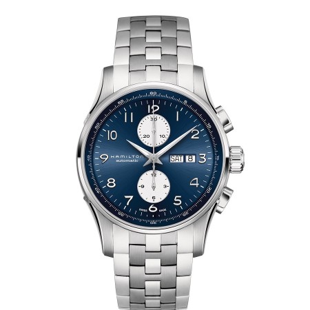 Hamilton Uhr Jazzmaster Maestro Chrono blau H32766143