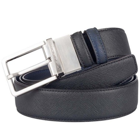 Double-face men's belt Piquadro Crayon CU3051AY / NB
