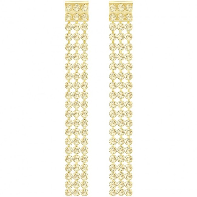 Swarovski Fit Lange Ohrringe, golden - 5364807