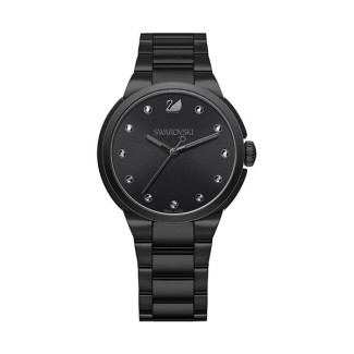 Watch Swarovski City Black, steel bracelet