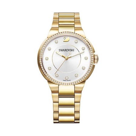 Swarovski watch, City Yellow Gold Tone, steel bracelet