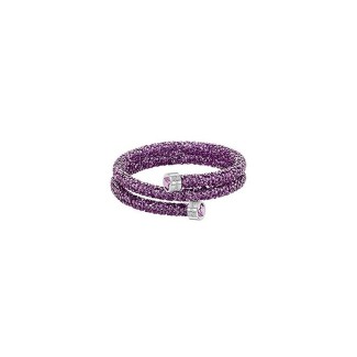 Swarovski Crystaldust Armband lila, S, doppelte Runde - 5292451