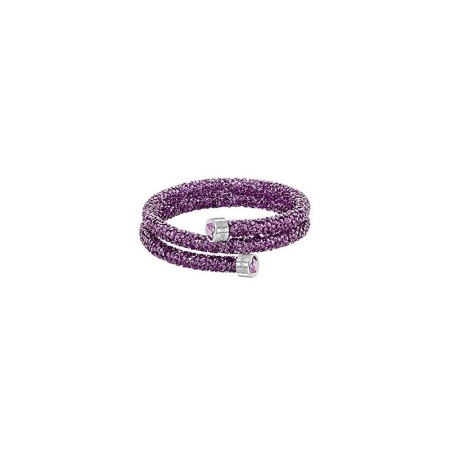 Swarovski Bracciale Crystaldust viola S doppio giro - 5292451