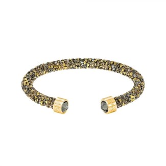 Swarovski Crystaldust bracciale 1giro dorato M