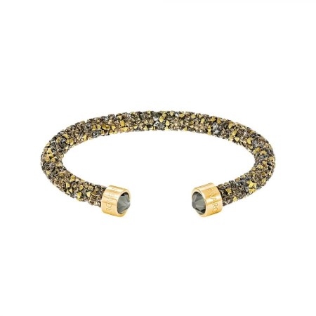 Swarovski Crystaldust bracciale 1giro dorato M