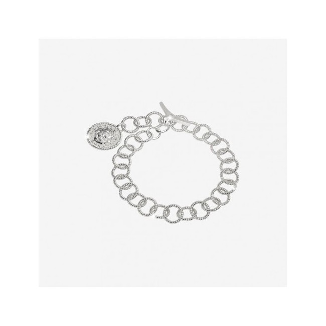 Rebecca collezione Lion bracciale catena argento con moneta