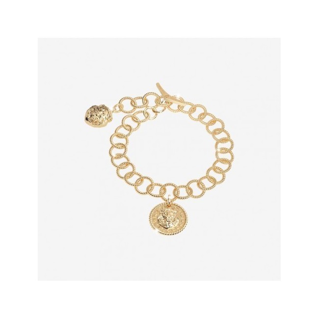 Rebecca collezione Lion bracciale catena argento placcato oro
