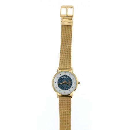 Le Carose Uhr, Porto Wild, Milanese Strickarmband vergoldet - SILM01