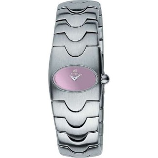 Breil Uhr Frau Oval rosa Stahl - 2519252017