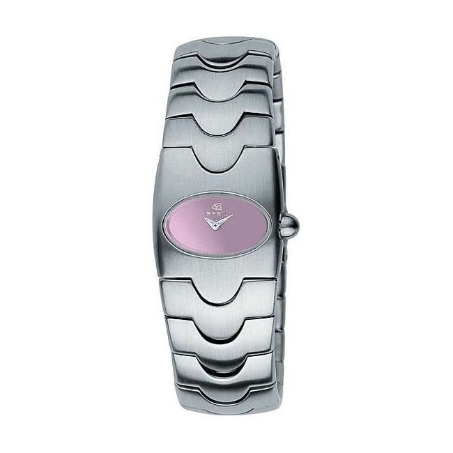 Breil Uhr Frau Oval rosa Stahl - 2519252017