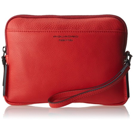 Piquadro Pochette Sirio da polso in pelle rossa - AC3944W72/R