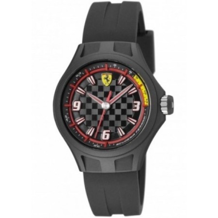 Scuderia Ferrari Watch Mann Frau Pit Crew schwarz Gummi