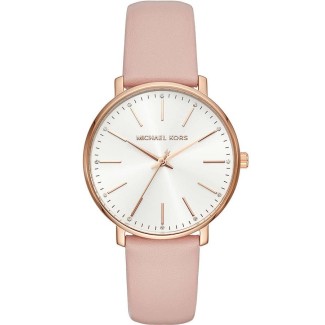 Orologio Michael Kors donna in pelle rosa Pyper
