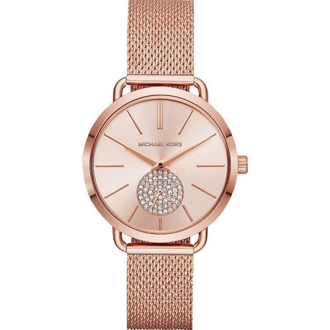 Michael Kors Uhr in Rosé Stahl Portia - MK3845