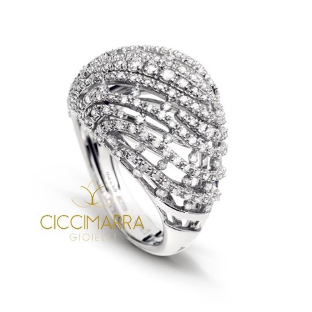 Salvini Beverly Hills ring with diamonds - 20049794