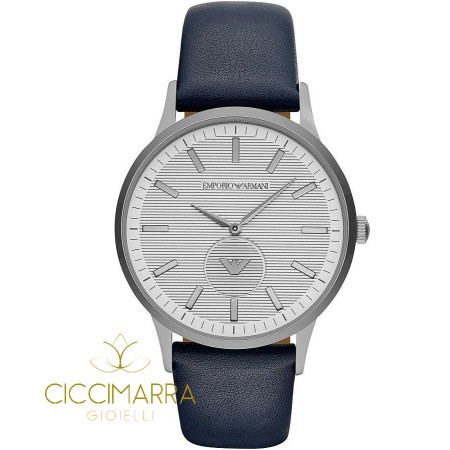 Orologio Emporio Armani uomo pelle blu - AR11119